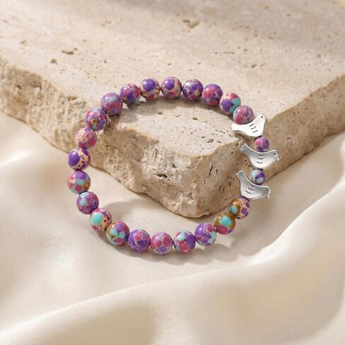 ARHTF Three Little Birds Bracelet for Women Every Little Thing Is Gonna Be Alright Inspirational Bird Gifts for Bird Lover in Kuwait