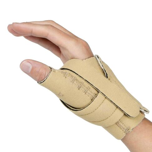 Comfort Cool 32940 Thumb CMC Restriction Splint, Provides Direct Support, Left Hand, X-Large in Kuwait