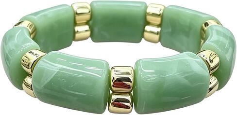 Chunky Acrylic Bangle Bracelet for Women Large Resin Bangle Thick Wide Statement Bangles Bracelets for Women in Kuwait