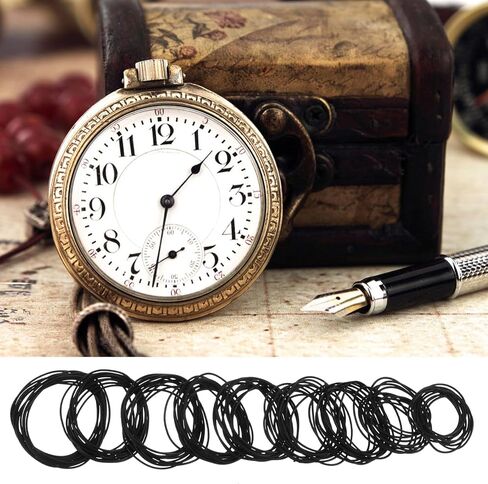 cobee 210 Pcs O Ring Watch Gasket, 18 Size Rubber Seal Gaskets 0.5/0.6mm Thickness O Ring Watches Backs Cover Watches Sealing Rings for Watch Repair Replacement in Kuwait