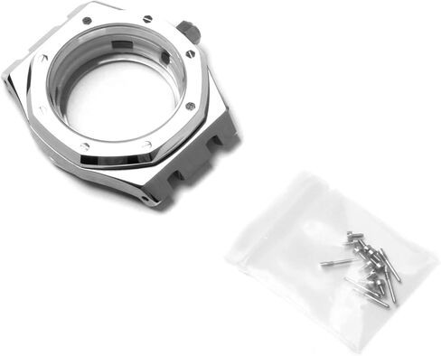 41mm Stainless Steel Watch Case Watch Strap Band Skin Cover for NH35/NH36/4R36 Movement (Watch Case Kit + Watch Band) in Kuwait