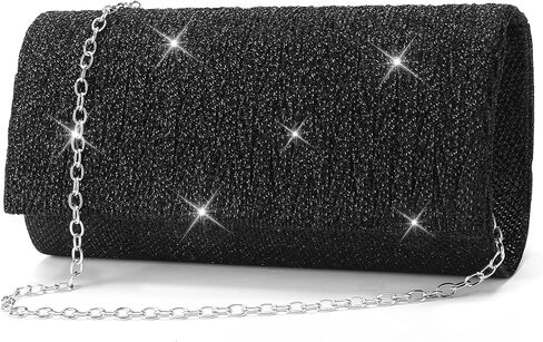 RNIEGA Sparkly Clutch Purses for Women Wedding Evening Bag for Parties Handbags for Formal Crossbody Shoulder Envelope Bag in Saudi Arabia