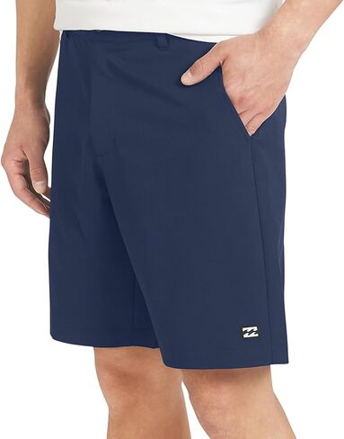 Billabong Mens Quick Dry Performance Fixed Waist 7 Inch Water Friendly Hybrid Shorts in Kuwait