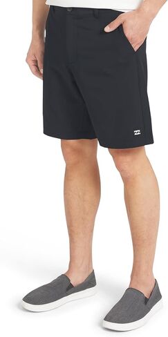 Billabong Mens Quick Dry Performance Fixed Waist 7 Inch Water Friendly Hybrid Shorts in Kuwait