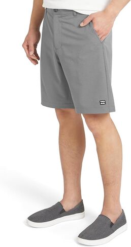 Billabong Mens Quick Dry Performance Fixed Waist 7 Inch Water Friendly Hybrid Shorts in Kuwait