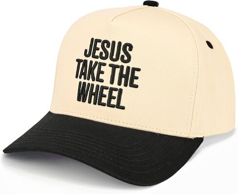 Premium Embroidered Hat | Jesus Take The Wheel Hat in Kuwait