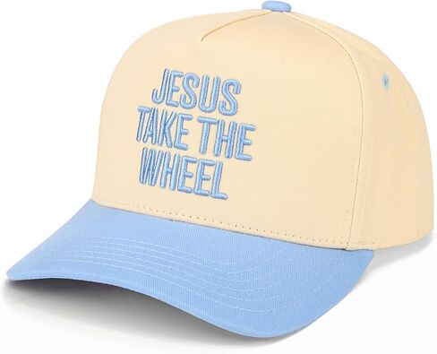 Premium Embroidered Hat | Jesus Take The Wheel Hat in Kuwait