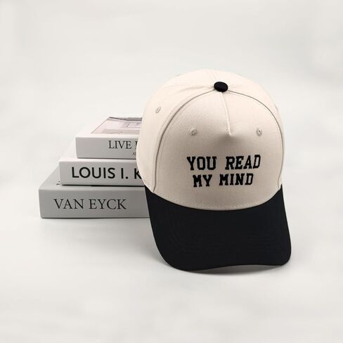 Funny Two-Tone Trucker Hat for Men Women, Vintage Embroidered Baseball Cap, Classic Cotton Dad Hat Gifts for Her Him in Kuwait