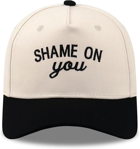 Funny Two-Tone Trucker Hat for Men Women, Vintage Embroidered Baseball Cap, Classic Cotton Dad Hat Gifts for Her Him in Kuwait
