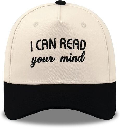 Funny Two-Tone Trucker Hat for Men Women, Vintage Embroidered Baseball Cap, Classic Cotton Dad Hat Gifts for Her Him in Kuwait