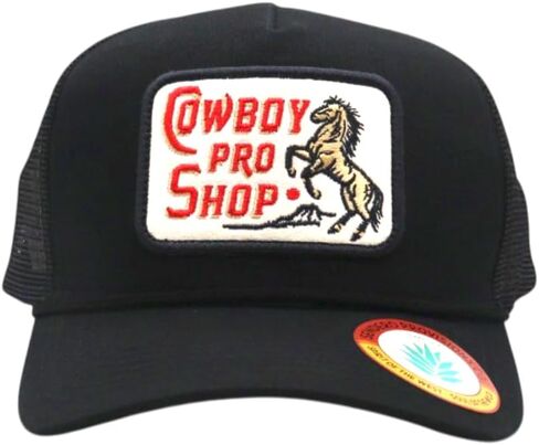 Sendero Provisions Co. Cowboy Pro Shop Adjustable Snapback Hat with Embroidered Patch - One Size in Kuwait