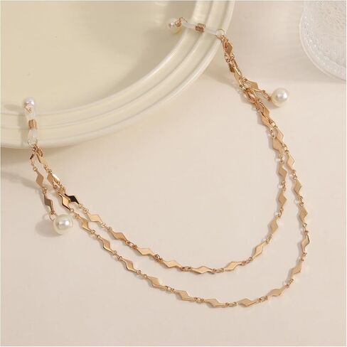 Sexy Pearl Tassel Non Piercing Nipple Chain Jewelry for Women Double Layered Pearl Chest Chain Festival Rave Party Nipple Body Jewelry in Kuwait