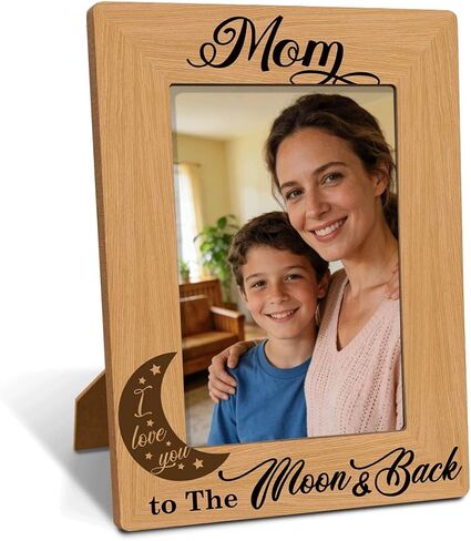 Mema Gift from Grandson Granddaughter, Mother's Day Gift for Mema Grandma, My Heart Belongs to Mema Picture Frames 4x6 Inches for Wall & Tabletop Display, Mema Photo Gifts Wooden Picture Frame in Saudi Arabia