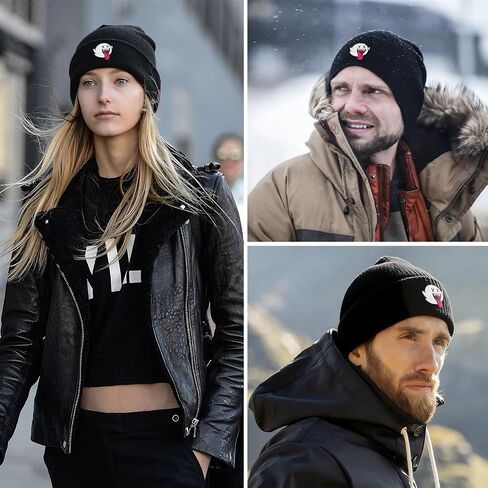 Halloween Novelty Ghost Beanie for Men Women, Funny Cute Cool Winter Skull Knit Hat in Saudi Arabia