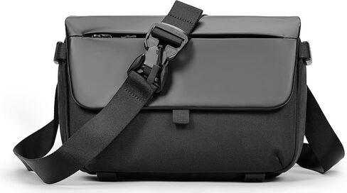 reeyee A6 Sling Bag for Men, 840D Cordura Water Repellent Messenger Bag, 360° Rotatable Buckle, Bottom Tripod Straps in Kuwait