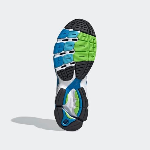 adidas Originals Mens Supernova Cushion 7 Shoes, Cloud White/Blue Rush/Semi Solar Green in Kuwait