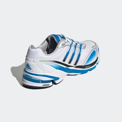adidas Originals Mens Supernova Cushion 7 Shoes, Cloud White/Blue Rush/Semi Solar Green in Kuwait
