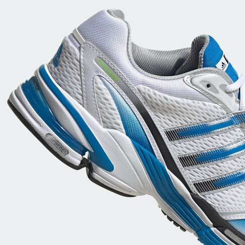 adidas Originals Mens Supernova Cushion 7 Shoes, Cloud White/Blue Rush/Semi Solar Green in Kuwait