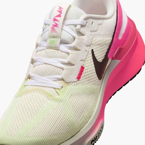Nike Structure 25 Men's Road Running Shoes (IB7451-100, Sail/Hyper Pink/Bright Crimson/Sequoia) Size 11.5 in Kuwait
