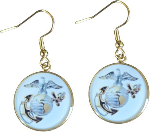 Officially Licensed Military Earrings - A Proud Symbol of Service and Sacrifice in Kuwait