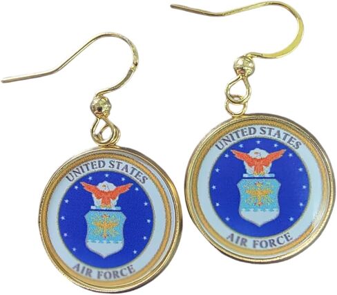 Officially Licensed Military Earrings - A Proud Symbol of Service and Sacrifice in Kuwait