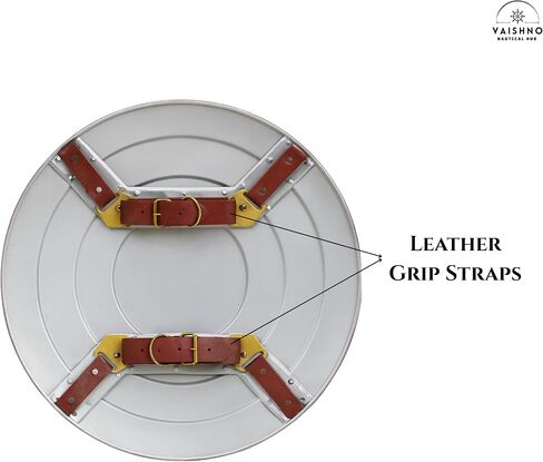 Red Guardian Shield 22" Steel Battle Armor – Cosplay Hero Shield with Leather Strap – Display & Costume Shield Gift in Saudi Arabia