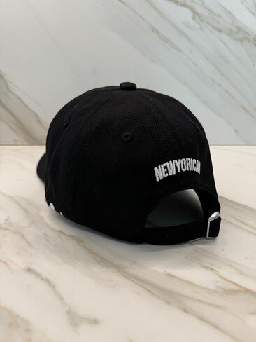 PR NY Trucker Hat for Men & Women – Premium Cotton Blend Adjustable Cap | NY PR Embroidery | Casual Outdoor Headwear in Saudi Arabia