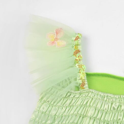 JerrisApparel Girls Fairy Costume Dress Butterfly Tulle Skirt Birthday Party Outfit in Kuwait