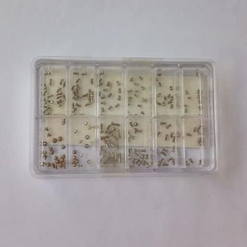 12 Sizes Stainless Steel Screws Replacement Parts for Watch Back Case in Kuwait