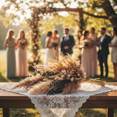 355PCS Dried Pampas Grass Bouquet Set – Dried Eucalyptus, Brown Pampas Grass & White Pampas Grass for Boho Baby Shower Decorations, Boho Wedding Decor, Pampas Grass Wall Decor, Home Decorations Modern in Kuwait