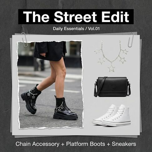 2Pcs Boot Charms for Women Men Hollow Star Chain Charm Shoes Chains Shoe Metal Accessories Sneakers Lace Decor DIY Jewelry Silver in Saudi Arabia