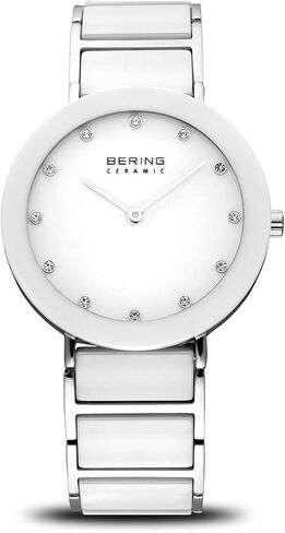 Bering Women's Quartz Movement Watch - Ceramic Collection with Stainless Steel and Sapphire Glass in Saudi Arabia