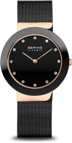 Bering Women's Quartz Movement Watch - Ceramic Collection with Stainless Steel and Sapphire Glass in Saudi Arabia
