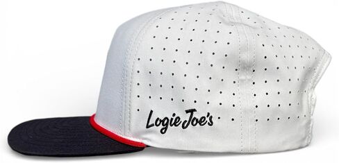 Logie Joe's Pocket Aces Golf Hat | Snapback Cap | Built-in Magnetic Ball Marker Holder + Marker Included | Adjustable Gray & Black in Saudi Arabia