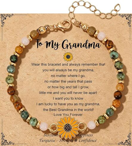Sunflower Gifts for Women, Gifts for Women Bracelet, Symbol of Positivity Strength and Love, Inspirational Sunshine Jewelry, Birthday Christmas Thank You Gift, Friends Daughter Coworkers in Saudi Arabia