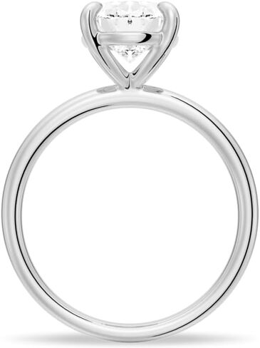 MSBLUE 2ct Oval Cut Moissanite Engagement Ring for women, Wedding Promise Ring in Kuwait