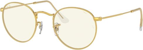 نظارات Ray-Ban Rb3447 المعدنية المستديرة لتصفية الضوء الأزرق in Kuwait