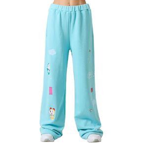 Samii Ryan Women's I Am Doraemon Open Leg Sweats in Saudi Arabia
