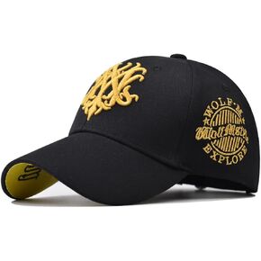 Three-Dimensional Large Embroidered Baseball Cap,Cotton Trucker Hat,Gift Giving in Saudi Arabia