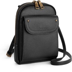 befen Genuine Leather Crossbody Bags for Women, Small RFID Purse Retro Cell Phone Purse with Crossbody Strap for Travel in Saudi Arabia