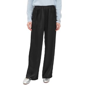 DONNI. Women's The Silk Simple Pants in Saudi Arabia
