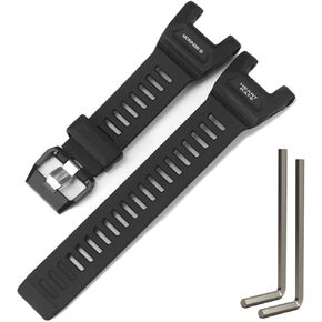 Resin Band Compatible with Casio GBD-H2000 GBD-H2000-1AER GBD H2000 Men's Replacement Watch Strap Accessories in Saudi Arabia