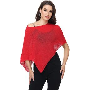 Ladiery Sheer Poncho Top Swimsuit Cover Up - Asymmetrical Shrug for Evening Dresses, Formal Beach & Resort Cape in Saudi Arabia