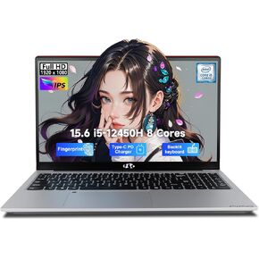 NIMO 15.6 IPS FHD-Laptop, 16GB RAM 1TB SSD Intel Pentium Quad Core N100, Computer with Backlit Keyboard Fingerprint (Beat to i3-1115G4 Up to 3.4GHz) Laptops for Student, Win 11 Gray in Saudi Arabia
