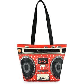 Women Tote Bag Cow Print Handbag Zipper Shoulder Bag for Work Travel Gym Shopping in Saudi Arabia
