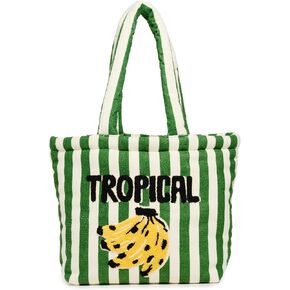 FARM Rio Women's Stripe Banana Tropical Tote in Saudi Arabia