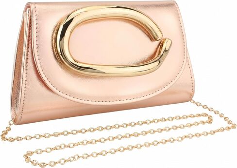 YYW Clutch Purse for Women Leather Purse Handbags with Chain Crossbody Bag Evening Bag for Wedding Party Prom Bridal in Kuwait