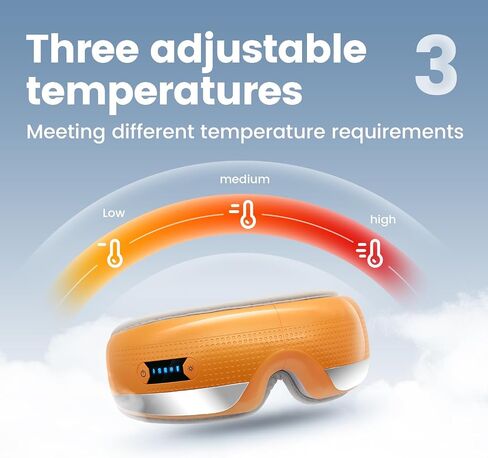 Eye Massager for He,Dry Eyes,Dack Circles and Puffiness. Eye Mask Massage with Heat.Migraine Relief Products.Valentines Day Gifts for Women Men Him Her in Saudi Arabia