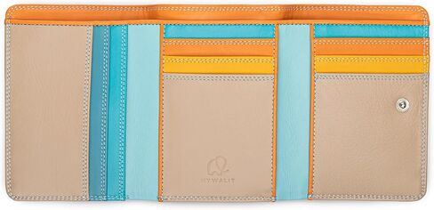 mywalit Tri-Fold Leather Wallet | 8 Card Slots Wallet | ID Window & Coin Pocket | Sardinia | Stylish & Functional Accessory for Men & Women | Perfect for Everyday Use in Saudi Arabia