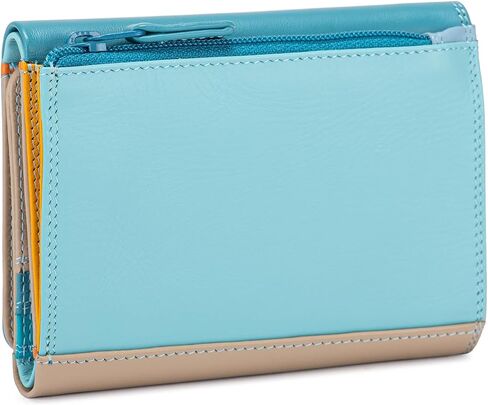 mywalit Tri-Fold Leather Wallet | 8 Card Slots Wallet | ID Window & Coin Pocket | Sardinia | Stylish & Functional Accessory for Men & Women | Perfect for Everyday Use in Saudi Arabia